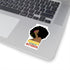 Queens are Born in October Kiss-Cut Stickers
